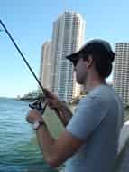 Pêche à l'estuaire de la Miami river